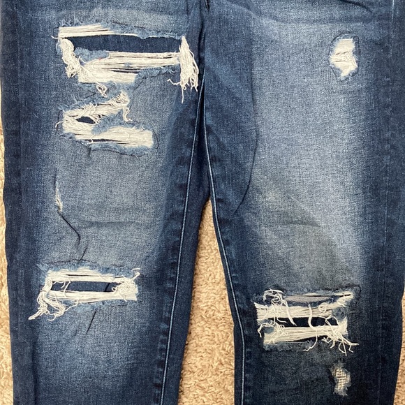 High waisted destructed jeggings - Picture 4 of 4